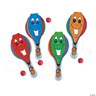 Hot Air Balloon-Shaped Paddleball Games
