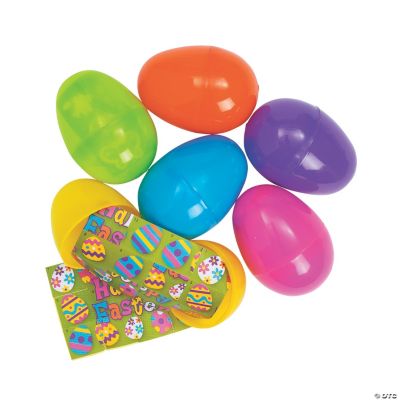 Easter Sticker Scene-Filled Eggs