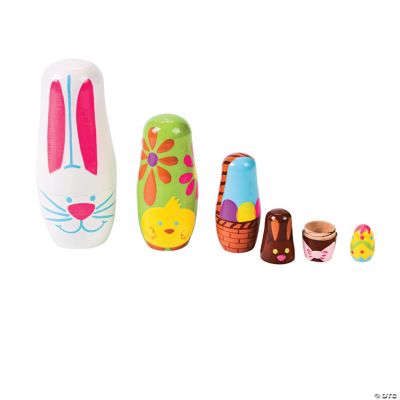 Nesting Easter Characters