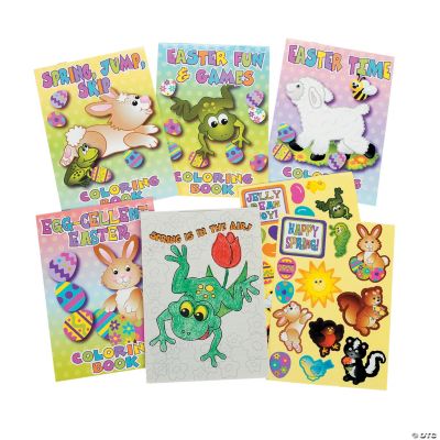 Easter Activity Booklets With Stickers