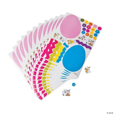 Make-An-Easter Egg Stickers