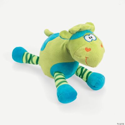 Plush Bright Green Lamb