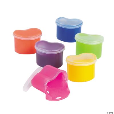 Putty In Jelly Bean-Shaped Containers
