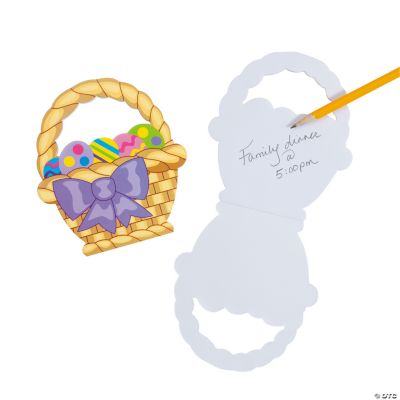 Carry Around Easter Basket Notepads