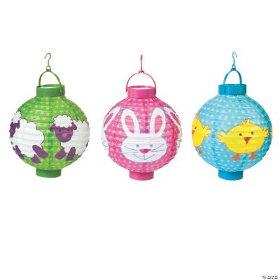 Light-Up Easter Lantern Set
