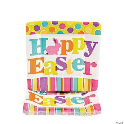 Easter Expressions Square Dessert Plates