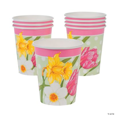 Polka Dot Garden Cups