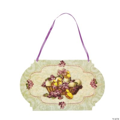Vintage Easter Door Hanger