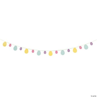 Easter Silhouette Egg Garland