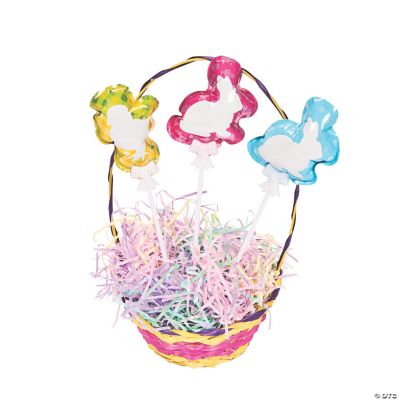 Easter Silhouette Self-Inflating Mylar Balloons