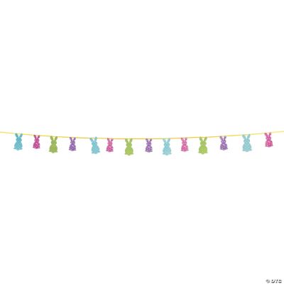 Easter Silhouette Bunny Garland