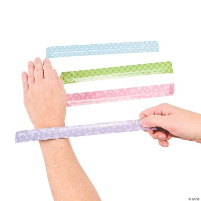 Easter Silhouette Slap Bracelets