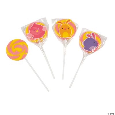 Printed Easter Swirl Pops