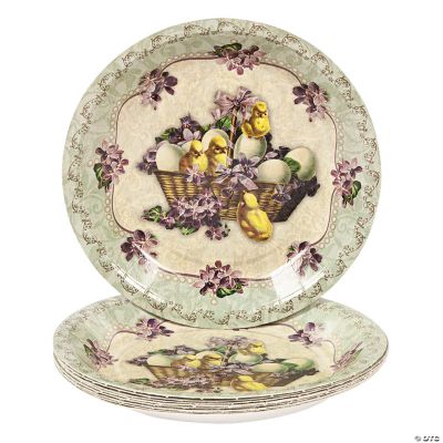 Vintage Easter Dessert Plates