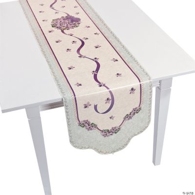 Vintage Easter Table Runner