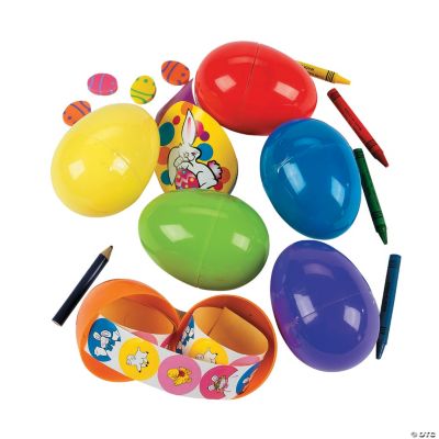 Bright Stationery-Filled Jumbo Eggs