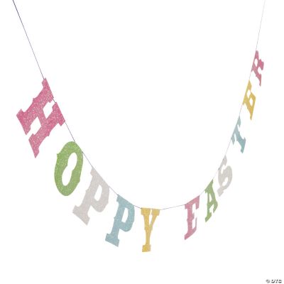 “Hoppy Easter” Silhouette Garland