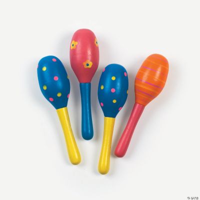 Painted Easter Egg Maracas