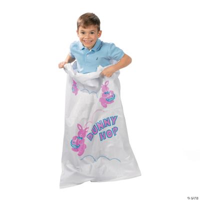 Easter “Bunny Hop” Potato Sacks