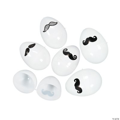 Mustache Easter Eggs