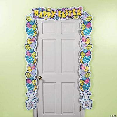 “Happy Easter” Door Border