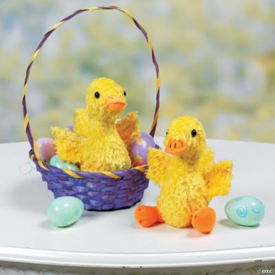 Plush Easter Ducklings