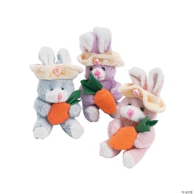 Plush Suede-Like Springtime Bunnies