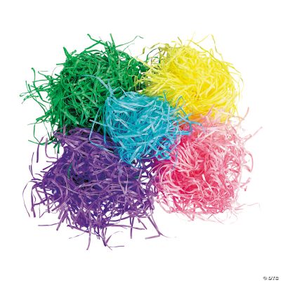 Non-Flammable Multicolor Easter Grass