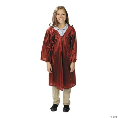 Child's Burgundy Robe