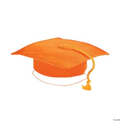 Child’s Orange Mortarboard Hat