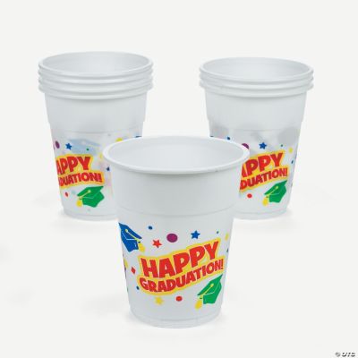 50 Elementary Graduation Disposable Cups