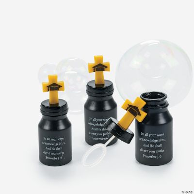 Inspirational Graduation Bubble Bottles