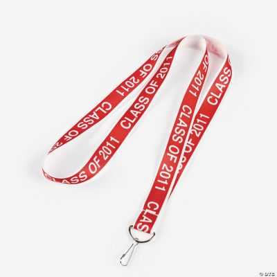 “Class Of 2011” Red Lanyards