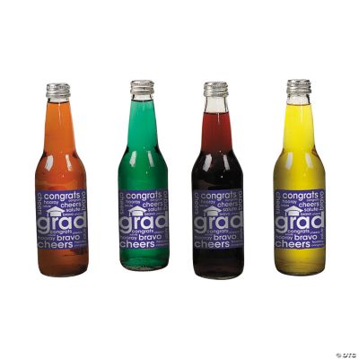 Graduation Drink Labels - Purple