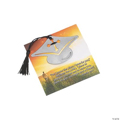 Mortarboard Religious Bookmarks