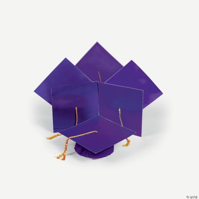 Purple Graduation Caps