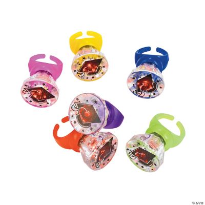 Light Up Graduation Rings