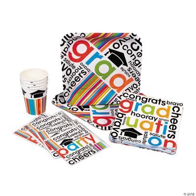 “Cheers To The Grad” Tableware
