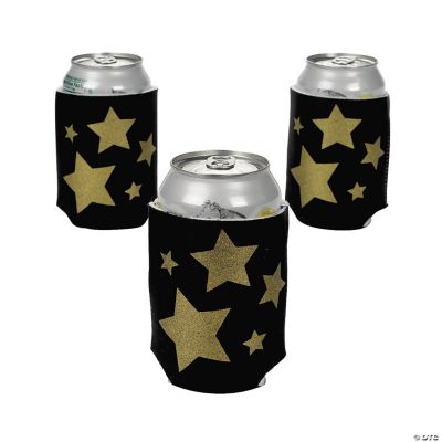 Gold Star Black Can Covers