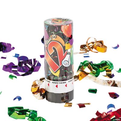 “Class Of 2012” Party Poppers