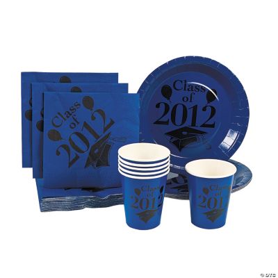 “Class Of 2012” Blue Tableware