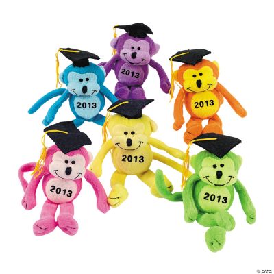 Plush Class Of “2013” Monkey Bean Bags