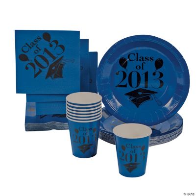 “Class Of 2013” Blue Tableware