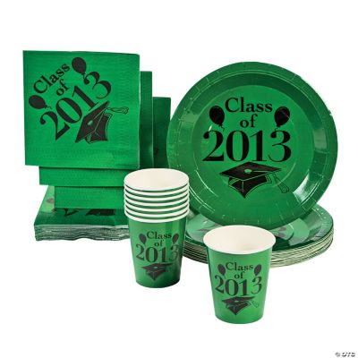 “Class Of 2013” Green Tableware
