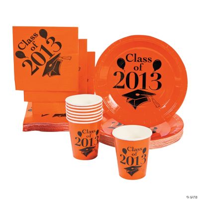 “Class Of 2013” Orange Tableware