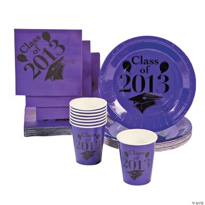 “Class Of 2013” Purple Tableware