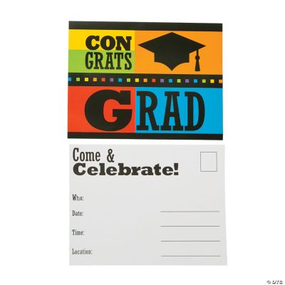 Grad Party Postcards