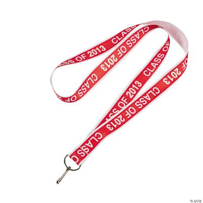 “Class Of 2013” Red Lanyards