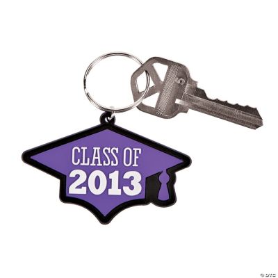 “Class Of 2013” Purple Key Chains
