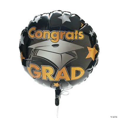 “Congrats Grad” Mylar Balloons